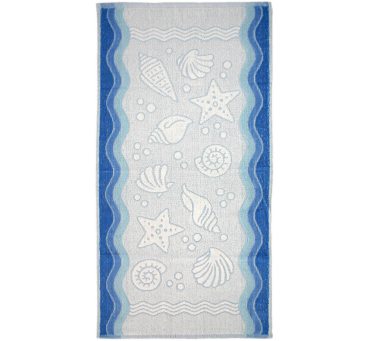Ręcznik Flora Ocean - Niebieski - 40x60 cm - Everday Collection - Greno