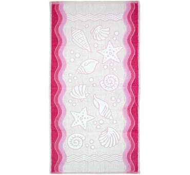 Ręcznik Flora Ocean - Różowy - 40x60 cm - Everday Collection - Greno