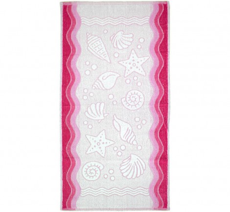 Ręcznik Flora Ocean - Różowy - 40x60 cm - Everday Collection - Greno