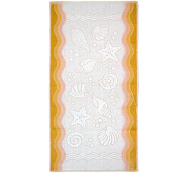 Ręcznik Flora Ocean - Żółty - 40x60 cm - Everday Collection - Greno