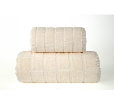 Ręcznik Brick - Kremowy - 70x140 - Greno