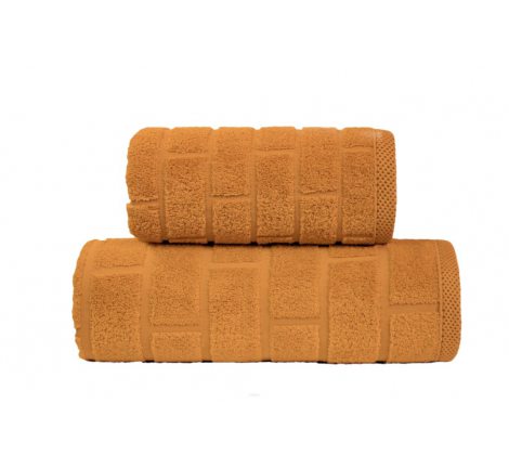 Ręcznik Brick - Kurkuma - 50x90 - Greno