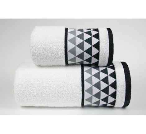 Ręcznik Men Wayy -  50 x 90 - Biały - mikrobawełna Greno
