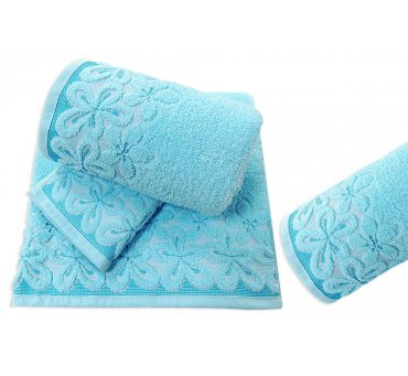Ręcznik Bella - 50x90 - Lazur - Greno  lazurowy