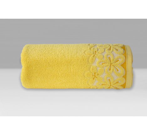 Ręcznik Bella - 30x50 - Żółty - Greno