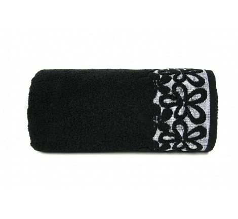 Ręcznik Bella -  50x90 - Czarny - Greno