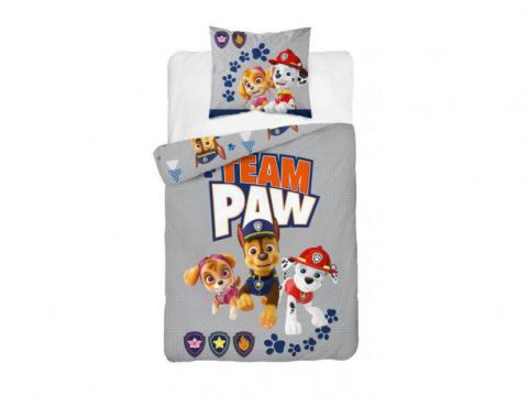 Pościel z bawełny dla dzieci - Psi  Patrol - 140x200 +70x80 - Paw  0009