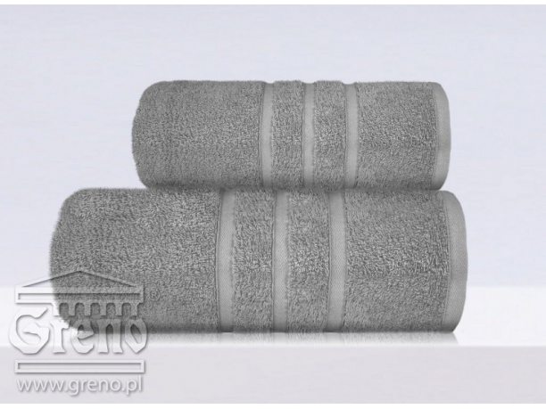 Ręcznik Greno B2B  stalowy  70x140