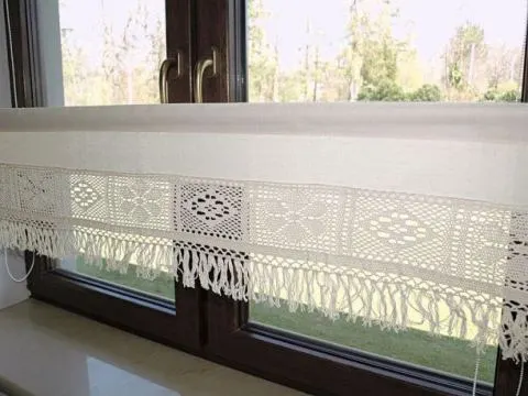 Zazdrostka 30x200 Arkadia - Beżowy - firana   1547  beż