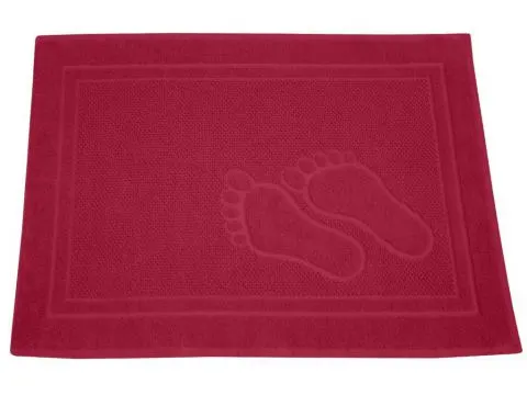 Dywanik łazienkowy - Feet - 50x70 cm - Fuksja - Greno