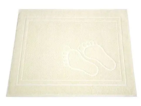 Dywanik łazienkowy - Feet - 50x70 cm - Kość słoniowa - Greno