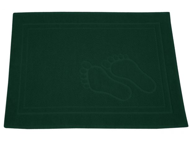 Dywanik łazienkowy - Feet - 50x70 cm - Zielony - Greno