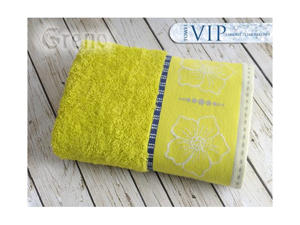 Ręcznik Greno  VIP limonka  70x140