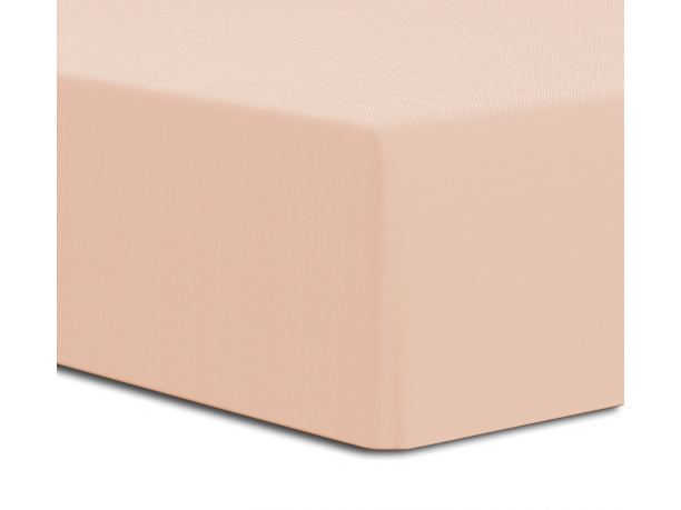 Prześcieradło Premium Jersey elastan 140x200 z gumką luksusowe Pink Luxury róż