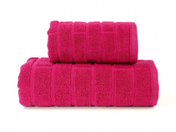 Ręcznik Brick - purpura 70x140 jednobarwny Greno