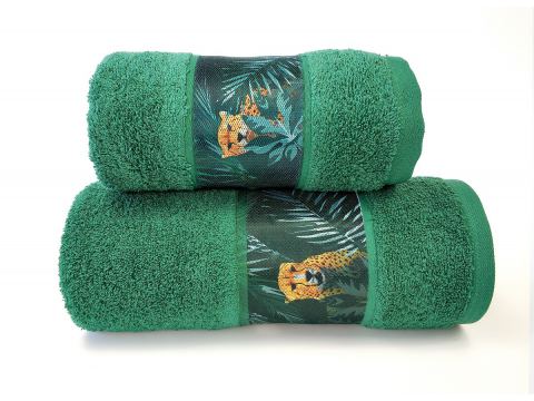 Ręcznik Gepard 50x90 zielony Greno