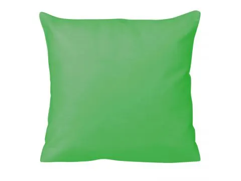Poszewka  satynowa  jednobarwna 40x40 zielony 014