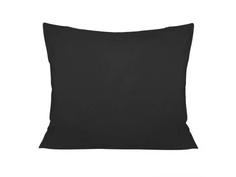 Poszewka  satynowa  jednobarwna 70x80 Czarny 966