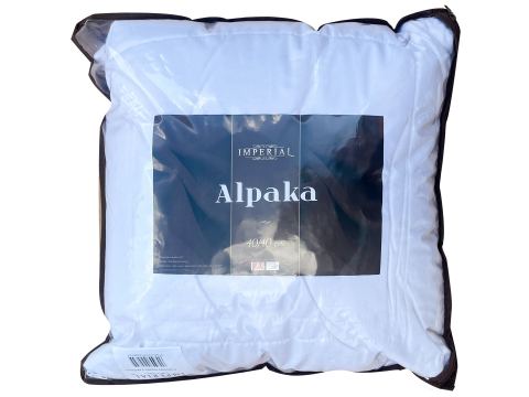 Poduszka - Imperial Alpaka - z alpaki 40x40  AMW z zamkiem