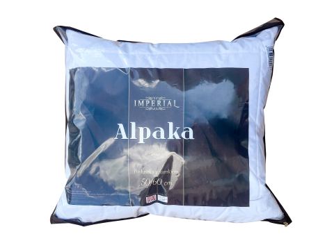 	Poduszka - Imperial Alpaka - z alpaki 50x60 AMW z zamkiem