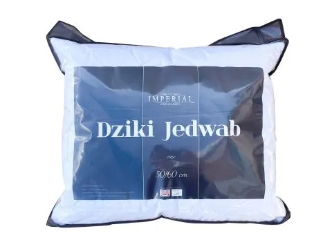 Poduszka - Imperial Dziki Jedwab - 50x60  AMW z zamkiem