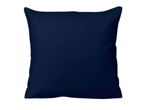 Poszewka  satyna jednobarwna 40x40 ciemny granat 026