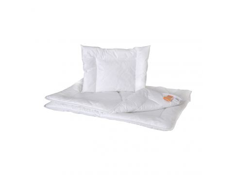 Komplet całoroczny dla dzieci – kołdra 100x135 i poduszka 40x60 Hollofil Allerban, antyalergiczny i antyroztoczowy