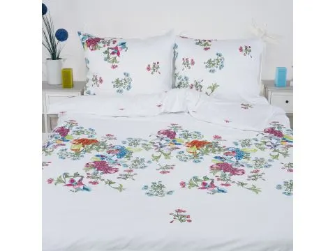 Pościel satynowa 180x200+2/70x80 sweet sofia kolorowa fantazja slodkiesny Andropol