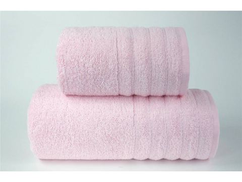 Komplet ręczników Alexa 2/70x130 upominek - jasny popielaty, jasny różowy Greno