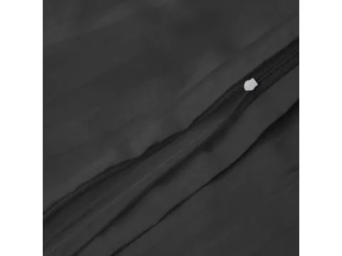 Poszewka bambusowa 50x60 cm satyna bawełniana Black Stripe paski czarne