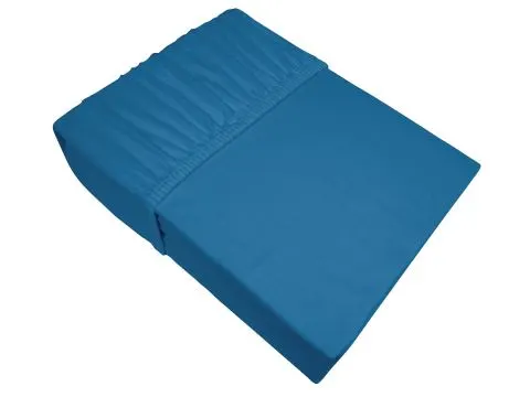 Prześcieradło Jersey z gumką 220x200 aqua - Bielbaw