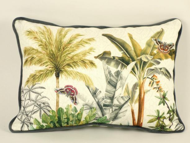 Poduszka dekoracyjna copan SlodkieSny  45x30 cm palmy