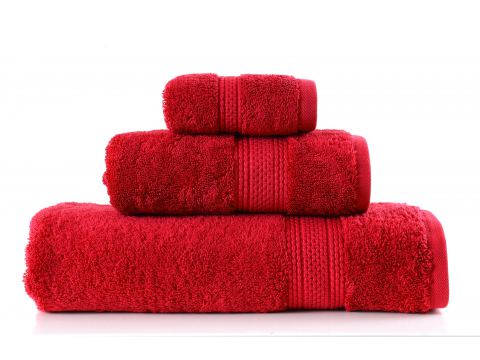 Ręcznik egyptian cotton 70x140 czerwony greno bawełna egipska