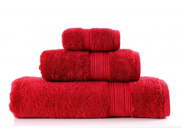 Ręcznik egyptian cotton 70x140 czerwony greno bawełna egipska