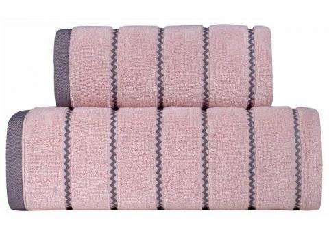 Ręcznik Oskar 50x90 różany 550 g/m2 frotte  mikro bawełna