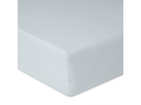 Prześcieradło jersey 140x200 + 30 cm z gumką jasny popiel matex 042 na wysoki materac