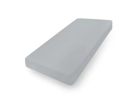 Prześcieradło jersey 140x200 + 30 cm z gumką jasny popiel matex 042 na wysoki materac