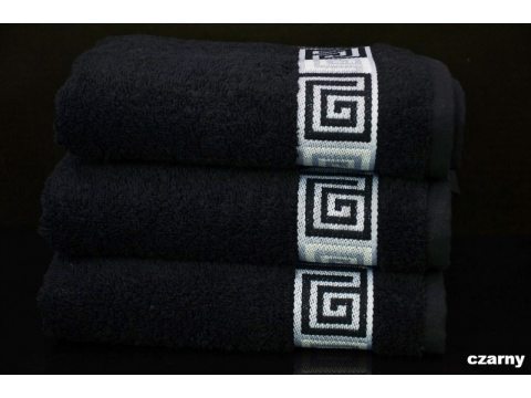 Ręcznik Greno Dunaj 30x50 Czarny Frotex