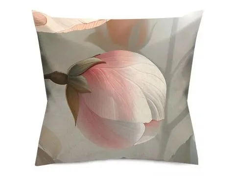 Poszewka satynowa 40x40 cm różowa nostalgia 12408 satynlove premium