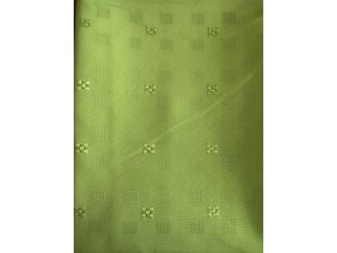 Obrus plamoodporny 100x150 cm zielony wzorek