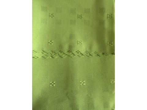 Obrus plamoodporny 100x150 cm zielony wzorek