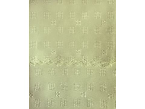 Obrus plamoodporny 100x160 cm seledynowy wzorek