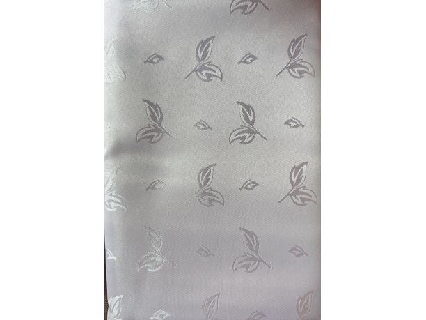 Obrus plamoodporny 120x220 cm jasny wrzos listki codzienny