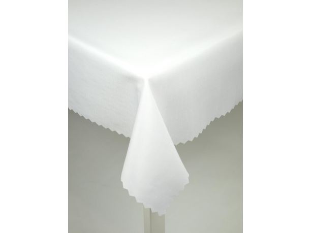 Obrus plamoodporny 140x220 cm biały len