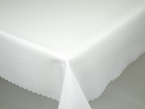 Obrus plamoodporny 140x220 cm biały len