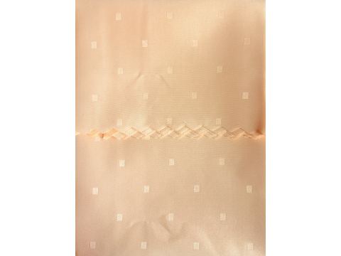 Obrus plamoodporny 150x220 cm morelowa kosteczka