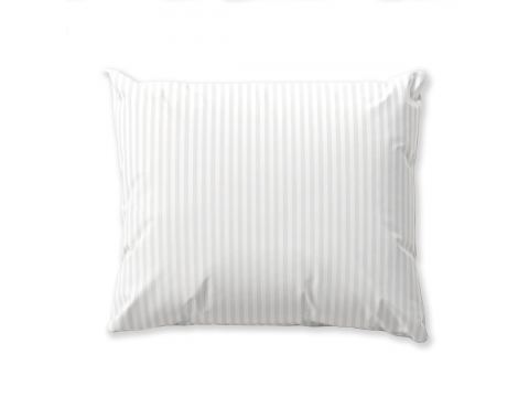 Poszewka hotelowa adamaszkowa PC  70x80 | Pasy 1 cm | Zakład 20 cm | Sanforyzowana