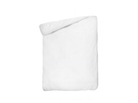 Poszwa hotelowa adamaszkowa PC 140x200 | Pasy 1 cm | Zakład 25 cm | Sanforyzowana