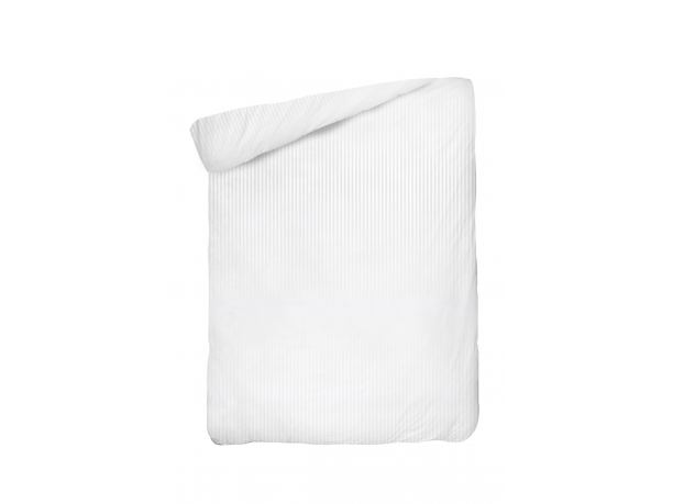 Poszwa hotelowa adamaszkowa PC 140x200 | Pasy 1 cm | Zakład 25 cm | Sanforyzowana