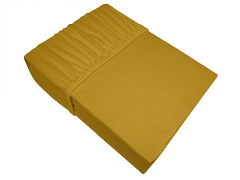 Prześcieradło Jersey z gumką 100x200 kurkuma - Bielbaw 071